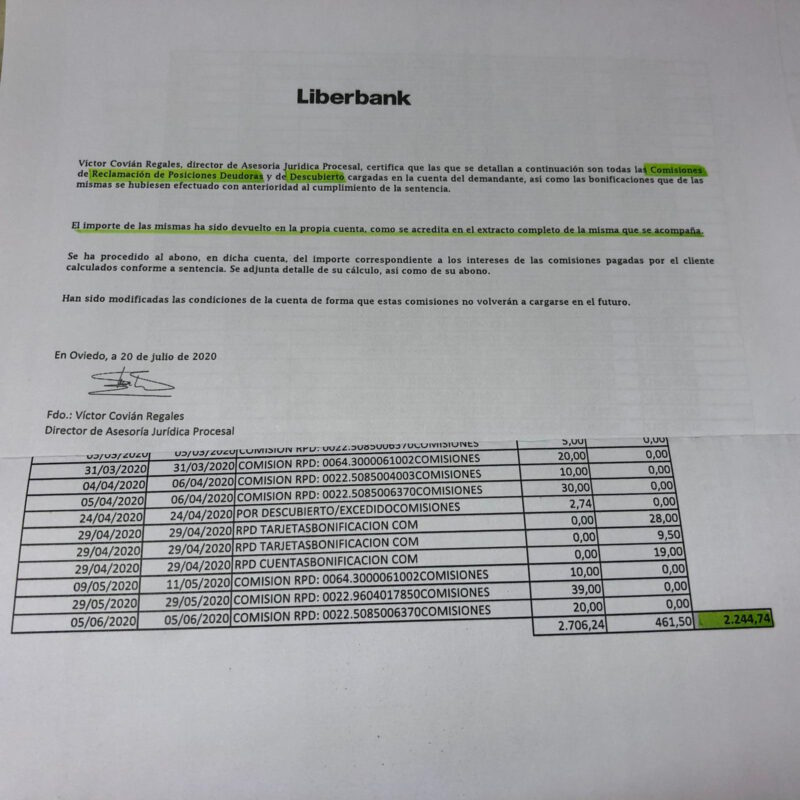 liberbank pago