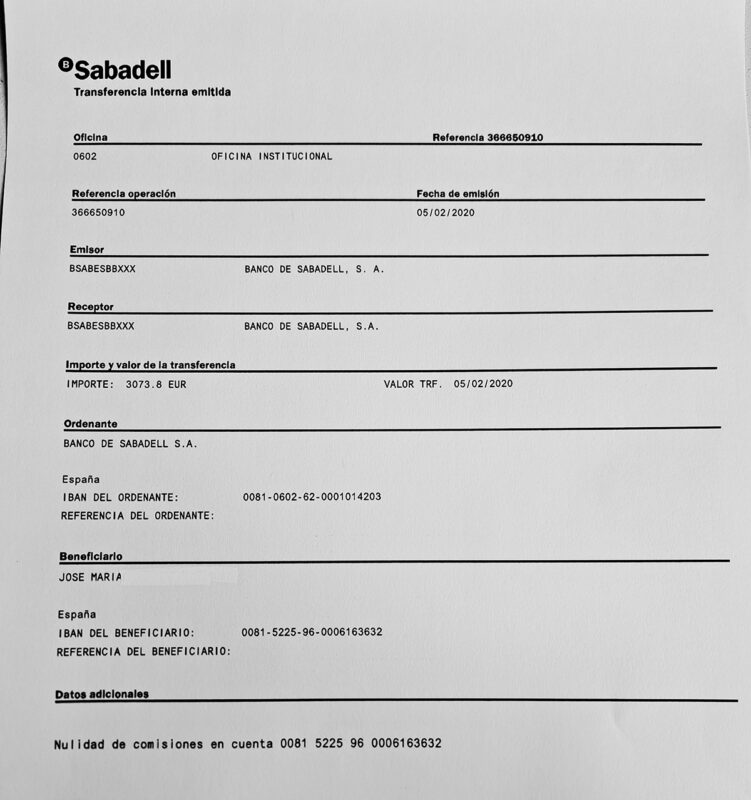 Sabadell-pago