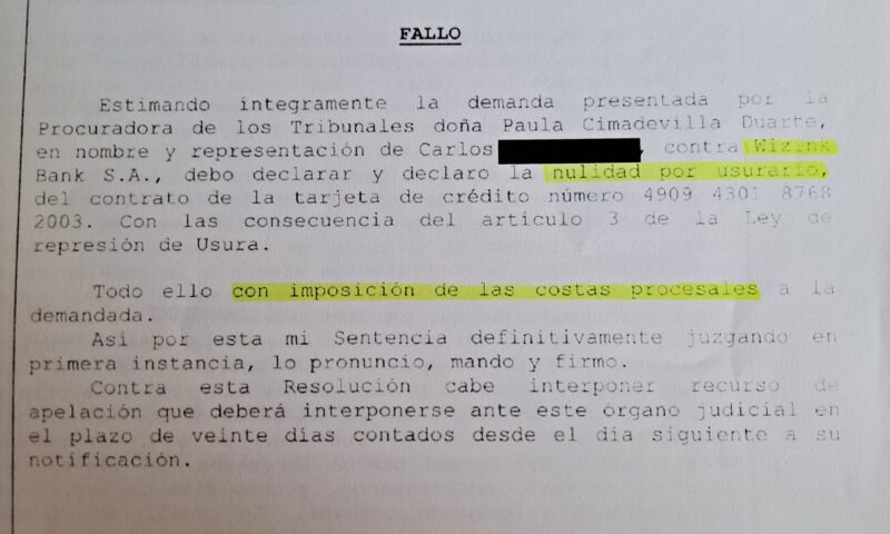 sentencia wizink2